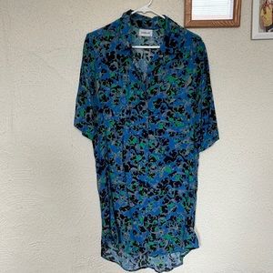 Sam and Lavi blue dress